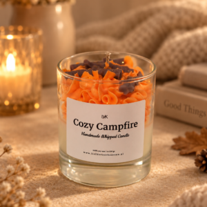 Home gezellige cozy campfire kaars