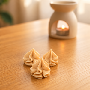 gezellige karamelswirlletjes bij een brander